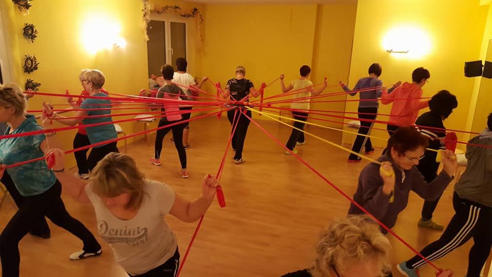 Rehasport mit Terraband