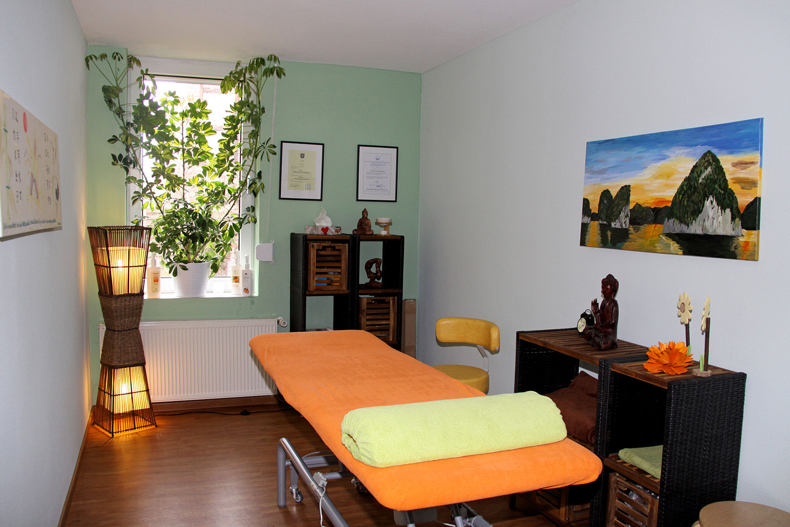 Osteopathie-Behandlungsraum